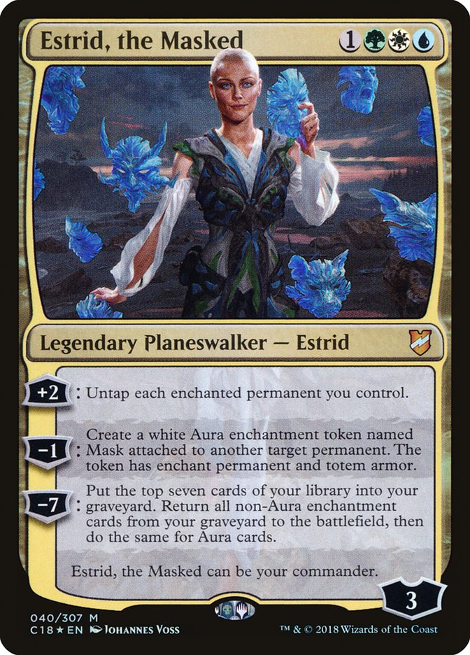Estrid, the Masked [Commander 2018] | Game Haven TX