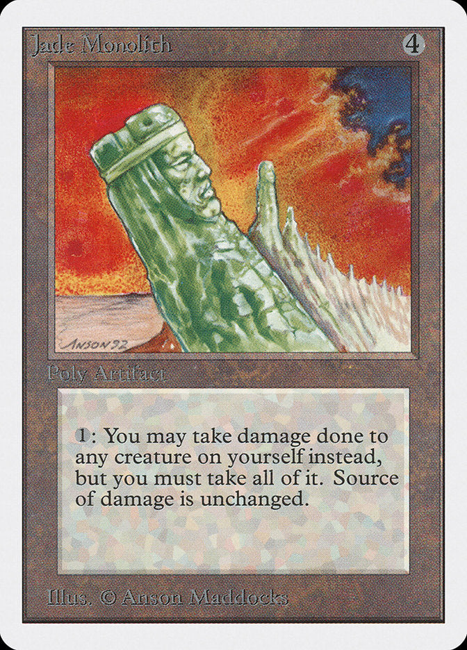 Jade Monolith [Unlimited Edition] | Game Haven TX