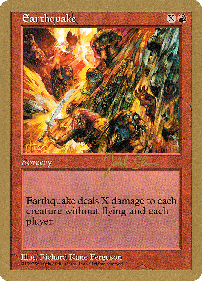 Earthquake (Jakub Slemr) [World Championship Decks 1997] | Game Haven TX