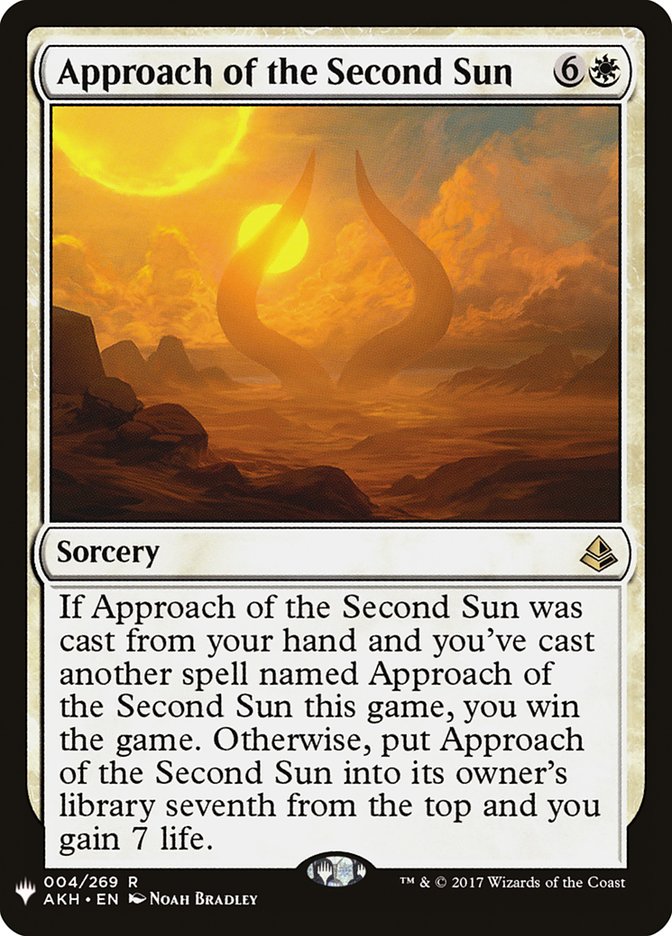 Approach of the Second Sun [Mystery Booster] | Game Haven TX
