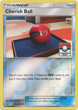 Cherish Ball (191a/236) (League Promo) [Sun & Moon: Unified Minds] | Game Haven TX