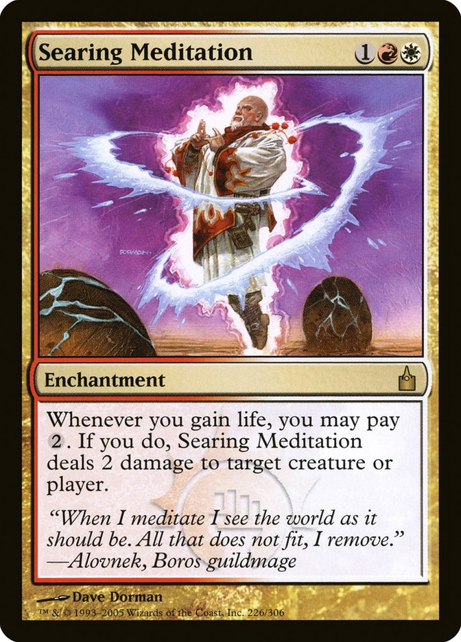Searing Meditation [Ravnica: City of Guilds] | Game Haven TX