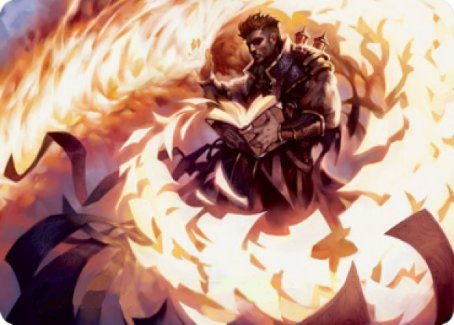 Revel in Silence Art Card [Strixhaven: School of Mages Art Series] | Game Haven TX