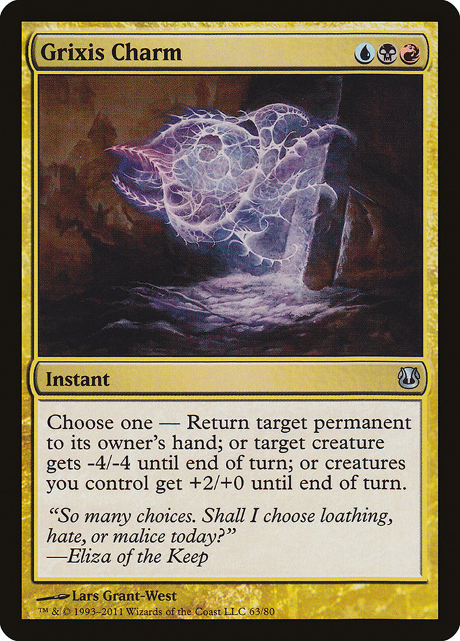 Grixis Charm [Duel Decks: Ajani vs. Nicol Bolas] | Game Haven TX