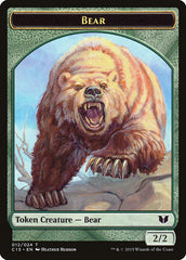 Bear // Spider Double-Sided Token [Commander 2015 Tokens] | Game Haven TX