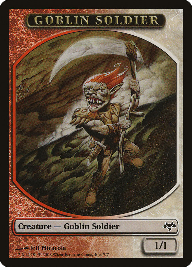 Goblin Soldier [Eventide Tokens] | Game Haven TX