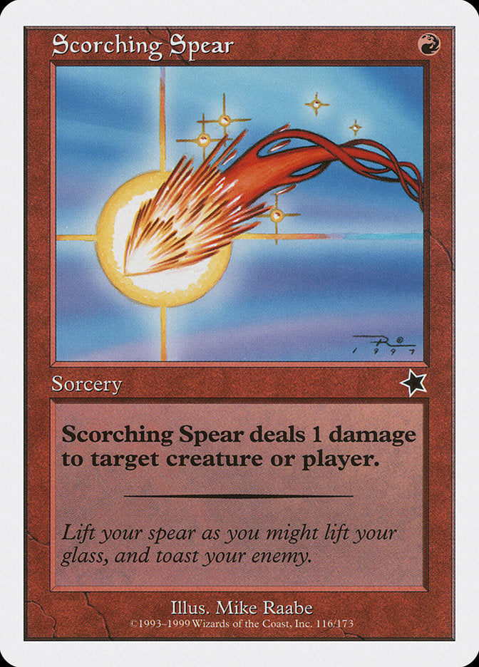 Scorching Spear [Starter 1999] | Game Haven TX