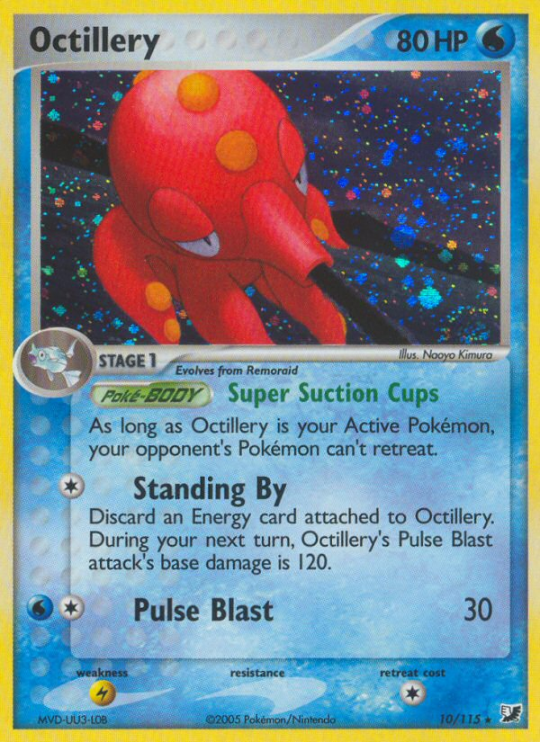 Octillery (10/115) [EX: Unseen Forces] | Game Haven TX