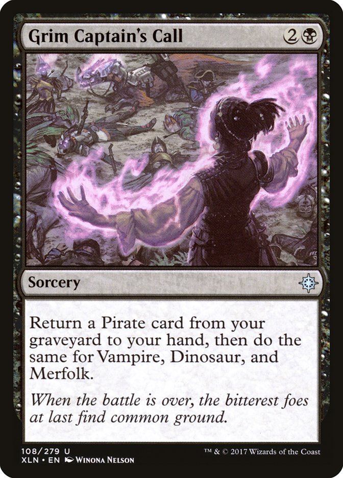 Grim Captain's Call [Ixalan] | Game Haven TX