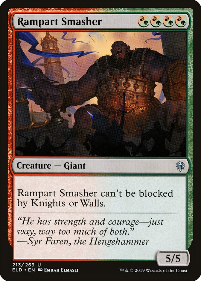 Rampart Smasher [Throne of Eldraine] | Game Haven TX
