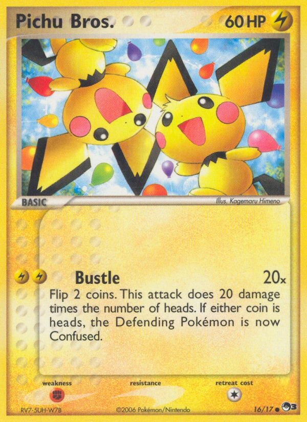 Pichu Bros. (16/17) [POP Series 3] | Game Haven TX