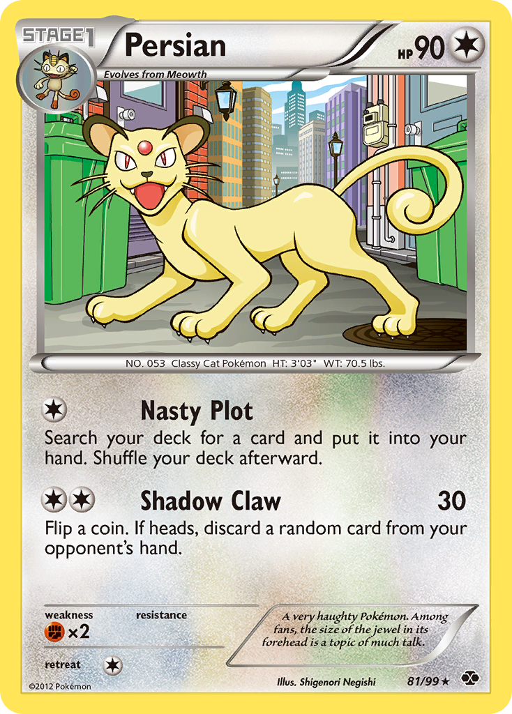Persian (81/99) [Black & White: Next Destinies] | Game Haven TX