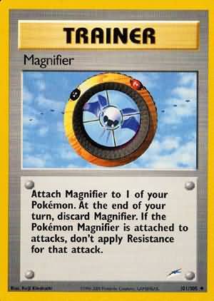 Magnifier (101/105) [Neo Destiny Unlimited] | Game Haven TX