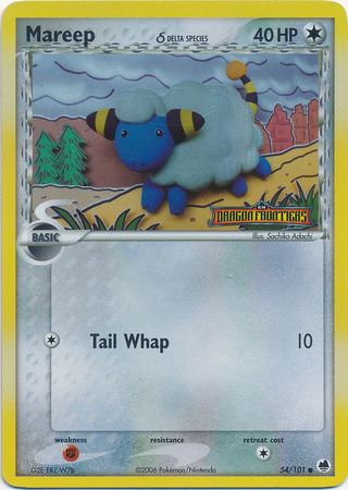 Mareep (54/101) (Delta Species) (Stamped) [EX: Dragon Frontiers] | Game Haven TX