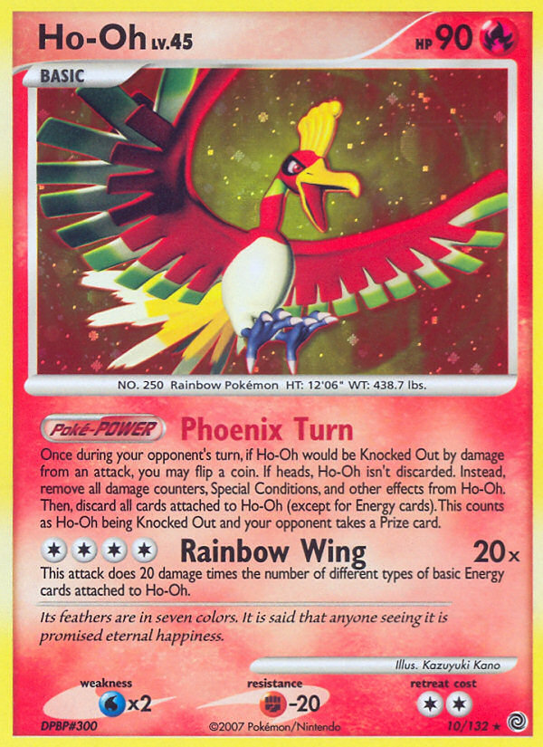 Ho-Oh (10/132) [Diamond & Pearl: Secret Wonders] | Game Haven TX
