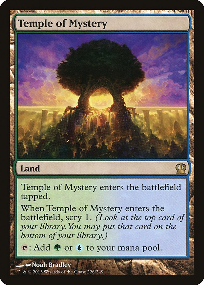 Temple of Mystery [Theros] | Game Haven TX