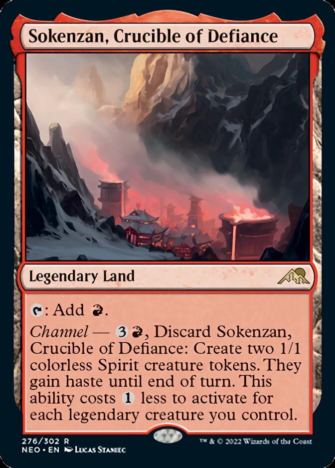 Sokenzan, Crucible of Defiance [Kamigawa: Neon Dynasty] | Game Haven TX