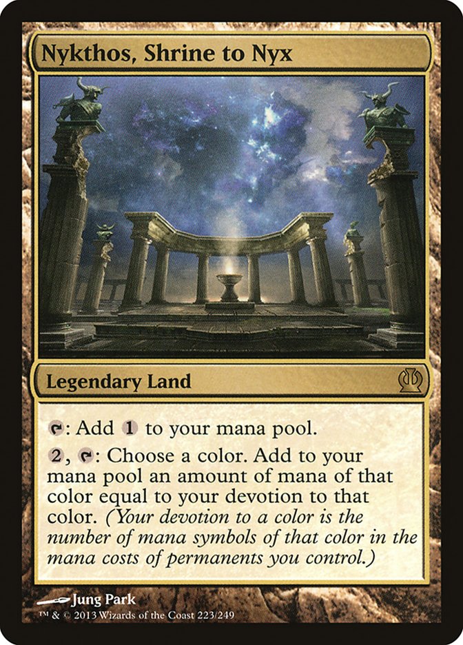 Nykthos, Shrine to Nyx [Theros] | Game Haven TX