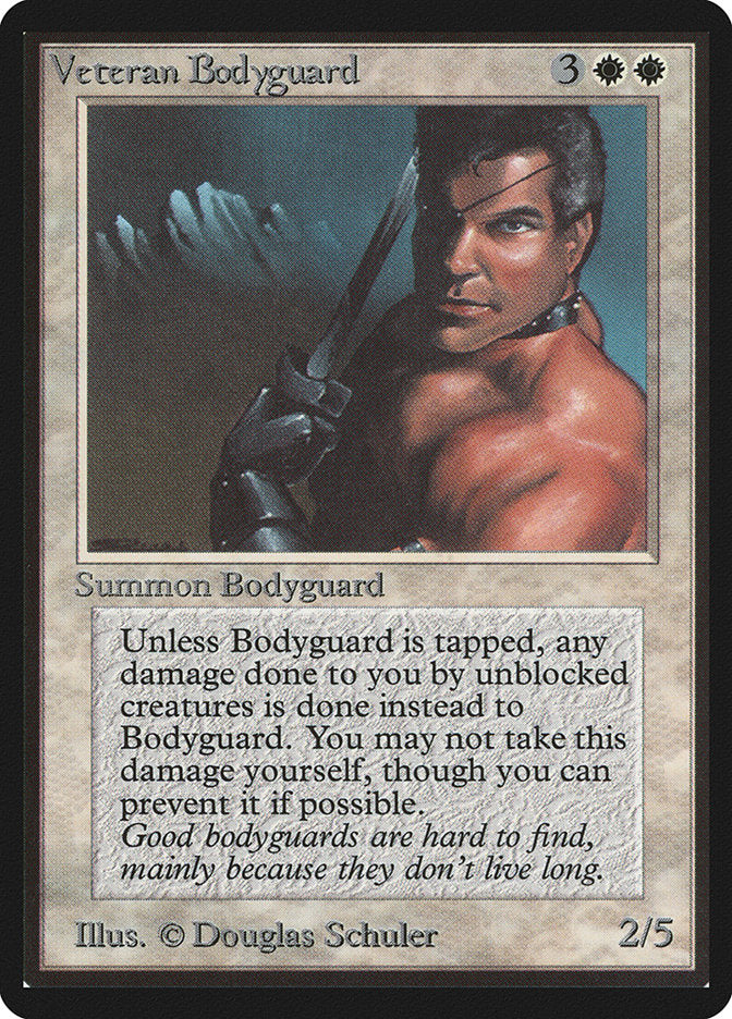 Veteran Bodyguard [Limited Edition Beta] | Game Haven TX