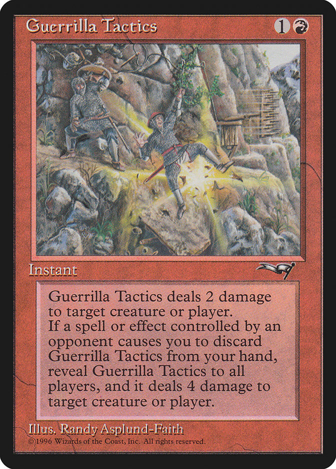 Guerrilla Tactics (Falling) [Alliances] | Game Haven TX