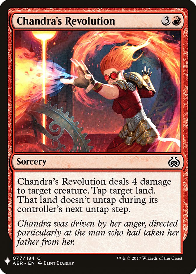 Chandra's Revolution [Mystery Booster] | Game Haven TX