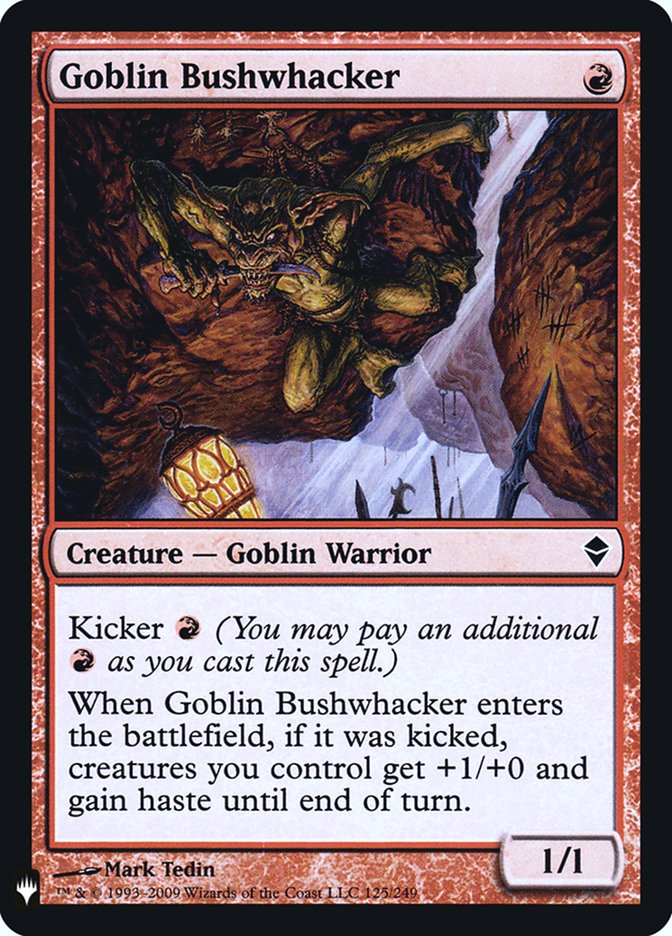 Goblin Bushwhacker [Mystery Booster] | Game Haven TX