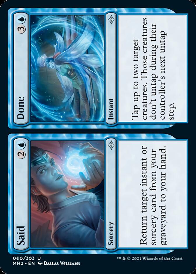 Said // Done [Modern Horizons 2] | Game Haven TX