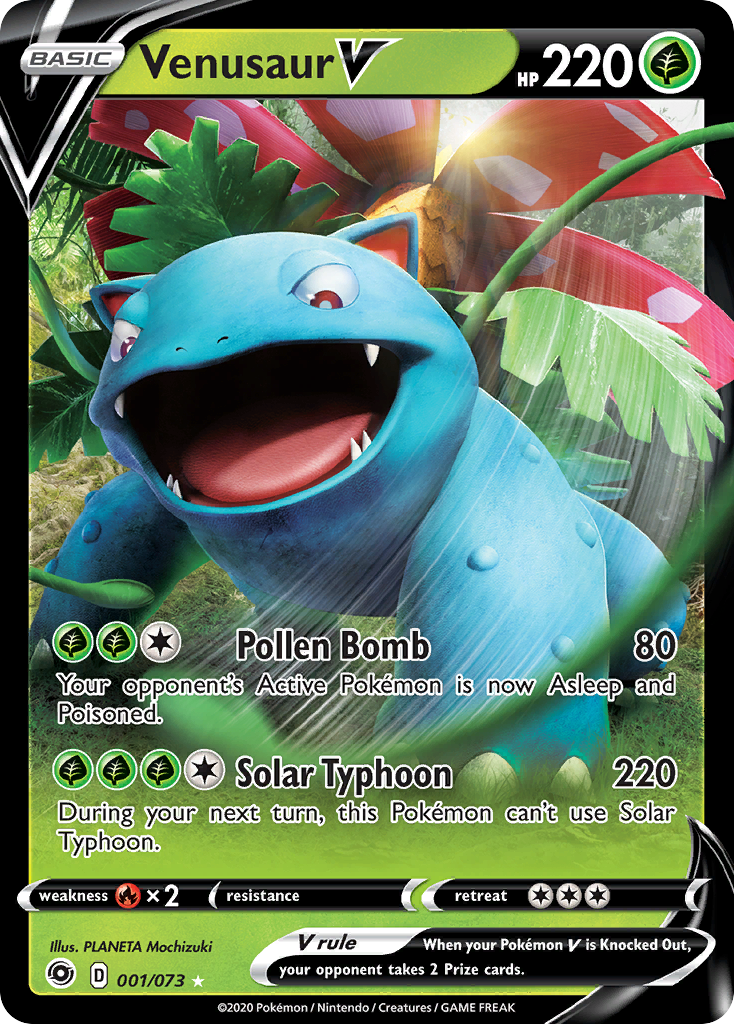 Venusaur V (001/073) [Sword & Shield: Champion's Path] | Game Haven TX