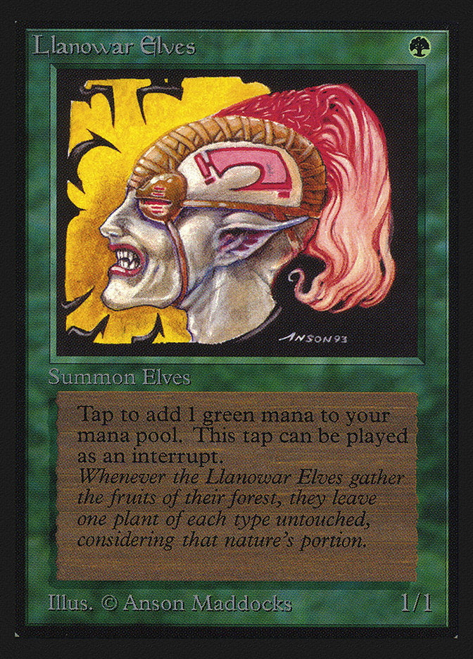 Llanowar Elves (IE) [Intl. Collectors’ Edition] | Game Haven TX