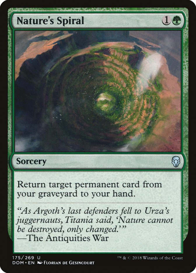 Nature's Spiral [Dominaria] | Game Haven TX
