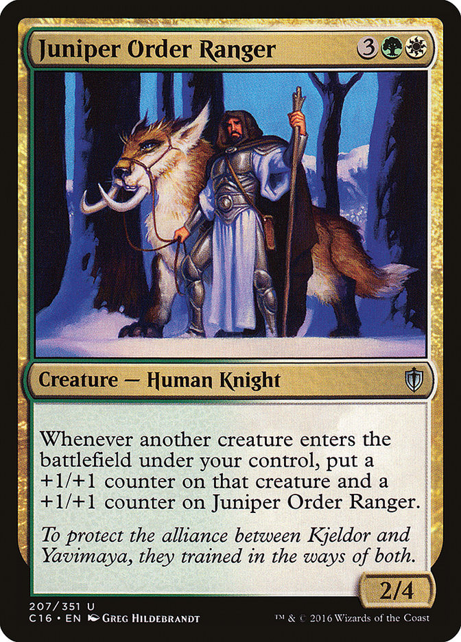 Juniper Order Ranger [Commander 2016] | Game Haven TX