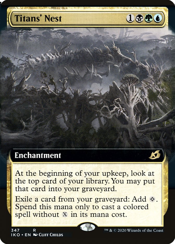 Titans' Nest (Extended Art) [Ikoria: Lair of Behemoths] | Game Haven TX