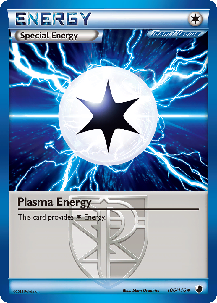 Plasma Energy (106/116) [Black & White: Plasma Freeze] | Game Haven TX