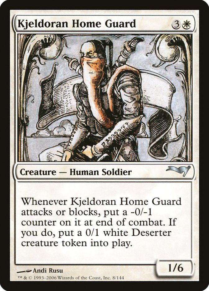 Kjeldoran Home Guard [Coldsnap Theme Decks] | Game Haven TX