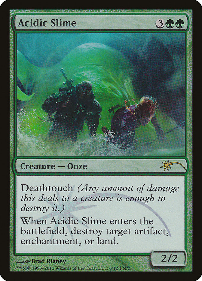Acidic Slime [Friday Night Magic 2012] | Game Haven TX