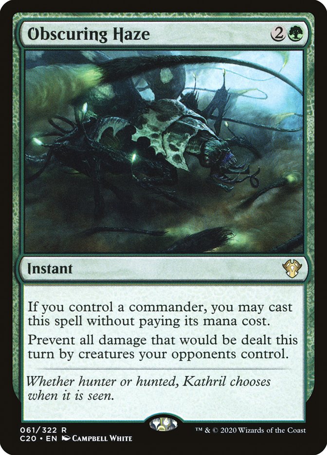 Obscuring Haze [Commander 2020] | Game Haven TX