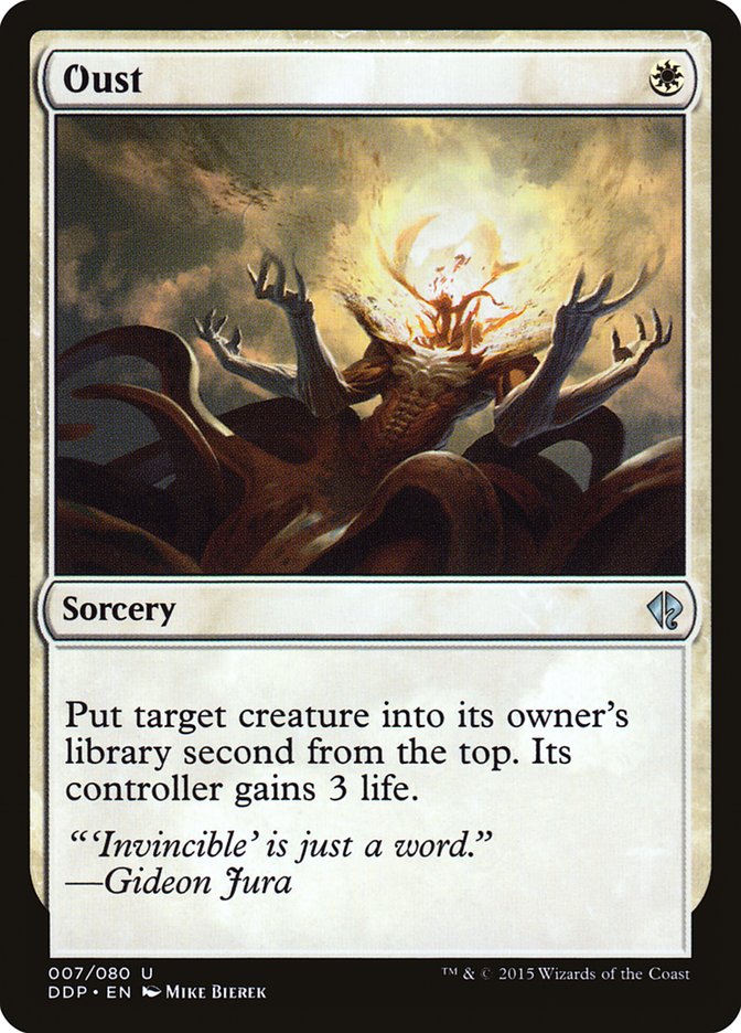 Oust [Duel Decks: Zendikar vs. Eldrazi] | Game Haven TX