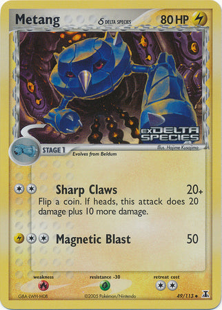 Metang (49/113) (Delta Species) (Stamped) [EX: Delta Species] | Game Haven TX