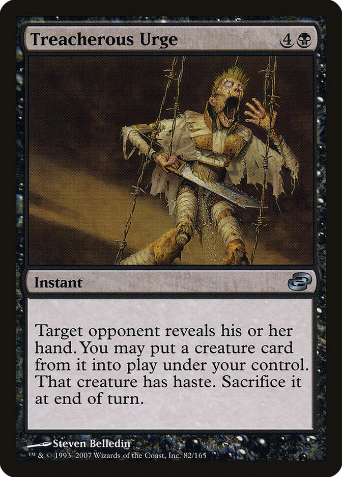 Treacherous Urge [Planar Chaos] | Game Haven TX