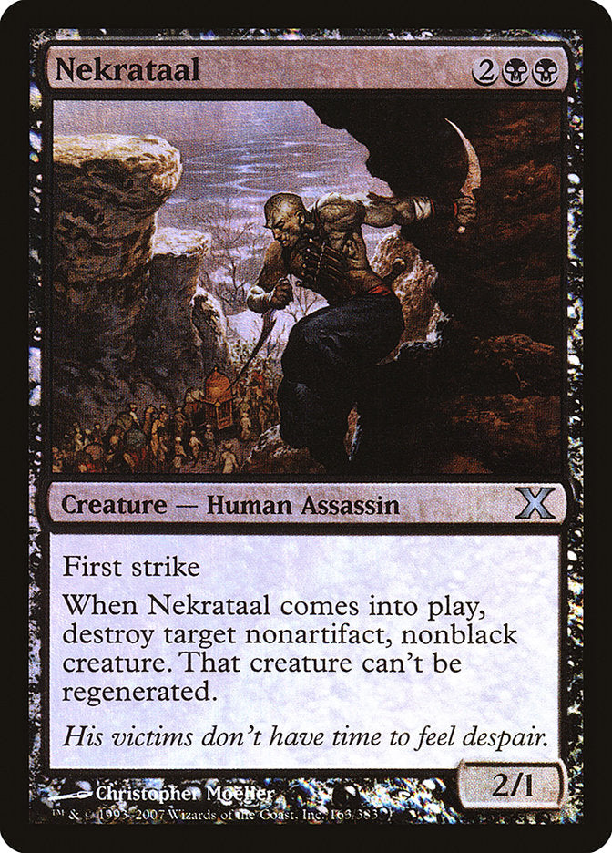 Nekrataal (Premium Foil) [Tenth Edition] | Game Haven TX