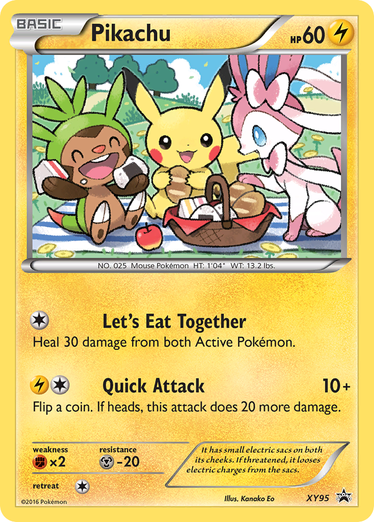 Pikachu (XY95) [XY: Black Star Promos] | Game Haven TX
