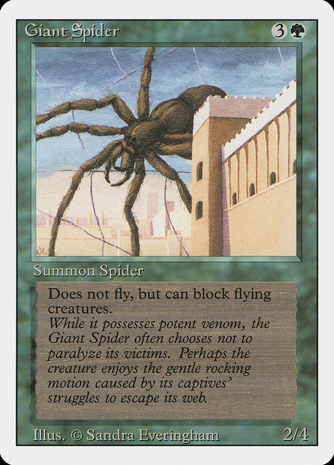 Giant Spider [Revised Edition] | Game Haven TX