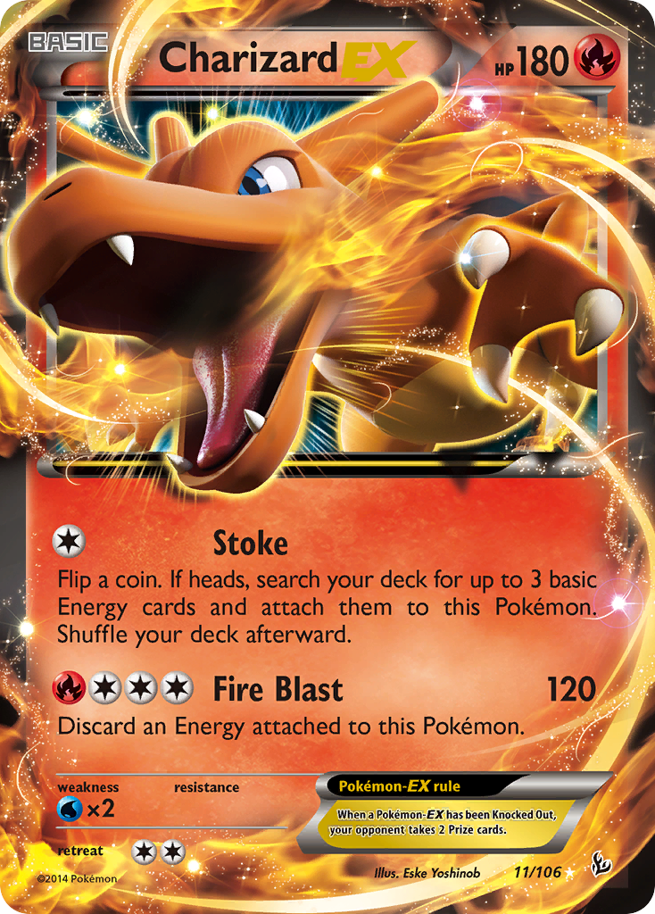Charizard EX (11/106) [XY: Flashfire] | Game Haven TX