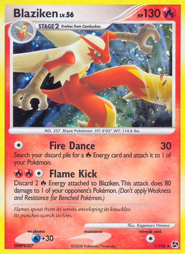 Blaziken (1/106) [Diamond & Pearl: Great Encounters] | Game Haven TX