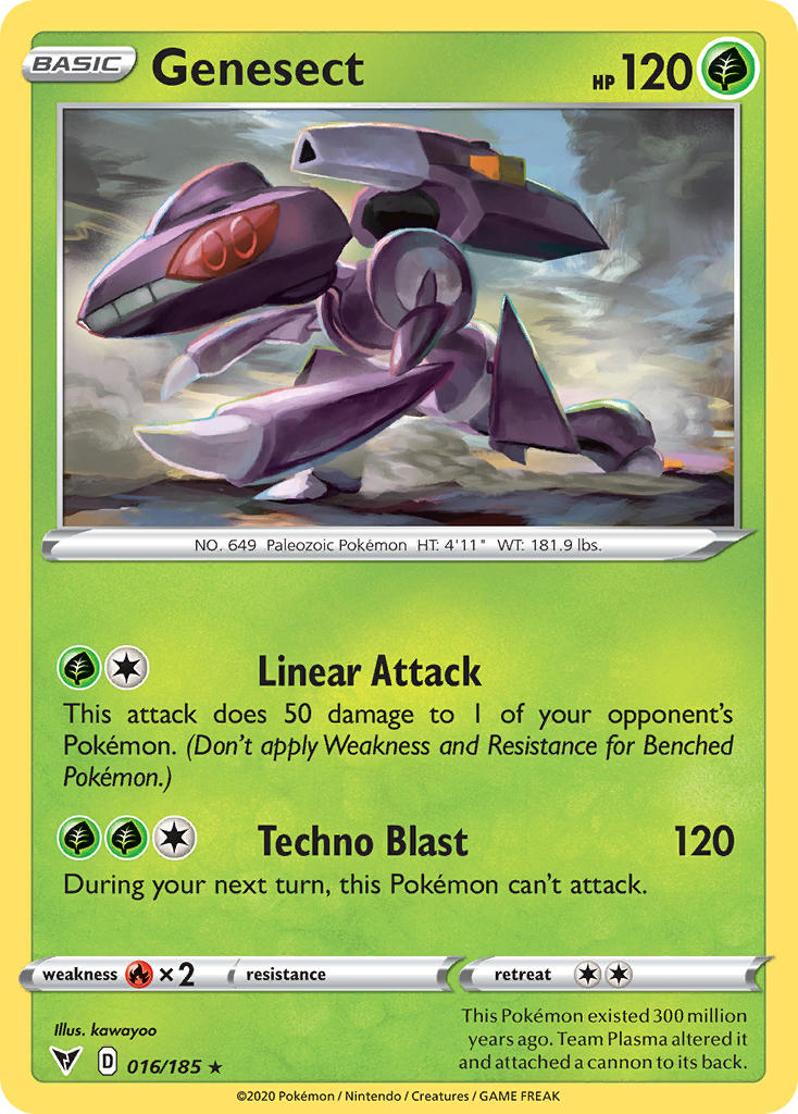 Genesect (016/185) [Sword & Shield: Vivid Voltage] | Game Haven TX