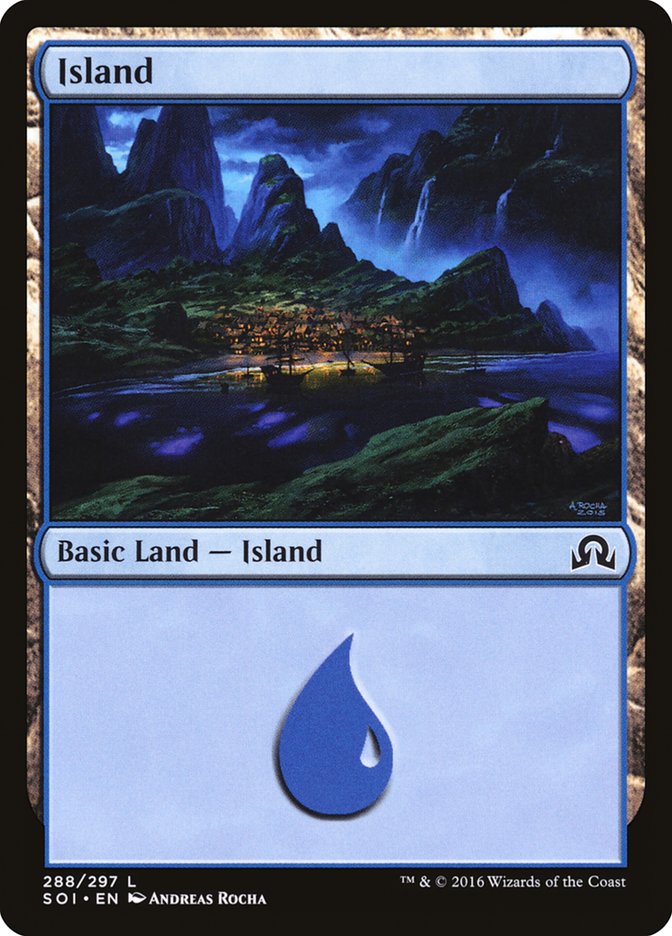 Island (288) [Shadows over Innistrad] | Game Haven TX
