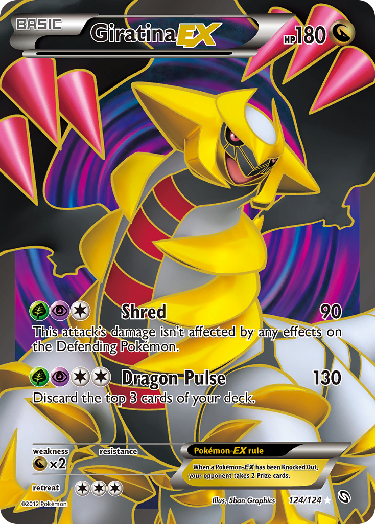 Giratina EX (124/124) [Black & White: Dragons Exalted] | Game Haven TX