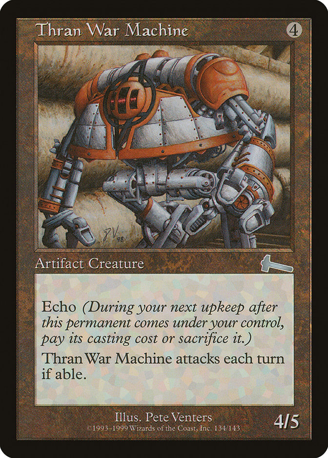 Thran War Machine [Urza's Legacy] | Game Haven TX