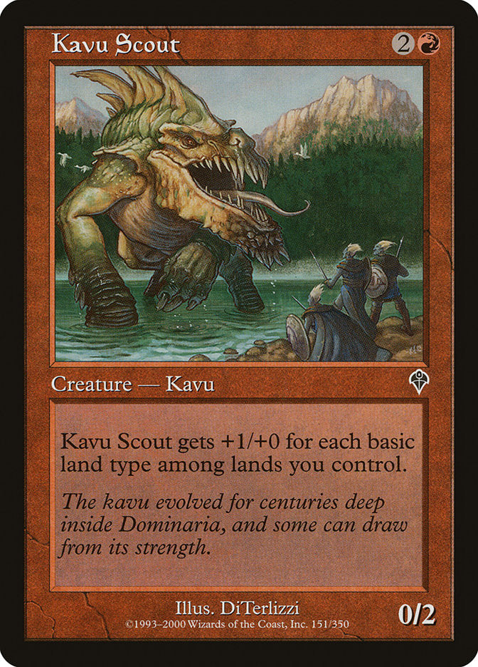 Kavu Scout [Invasion] | Game Haven TX
