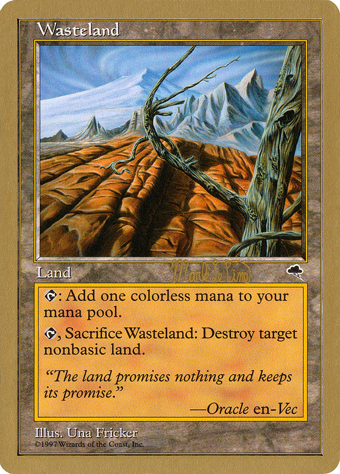 Wasteland (Mark Le Pine) [World Championship Decks 1999] | Game Haven TX